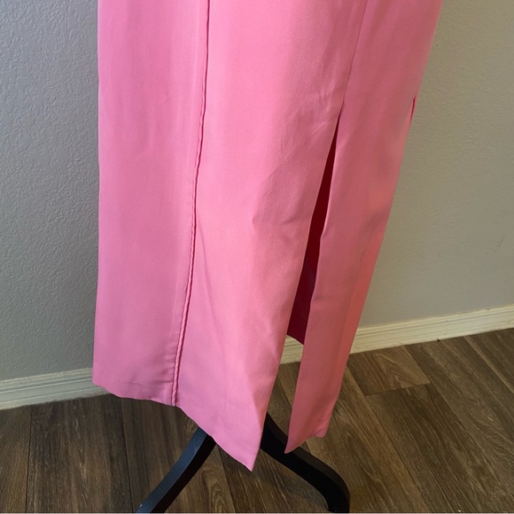 Bardot Pink Midi Dress - Picture 8 of 13